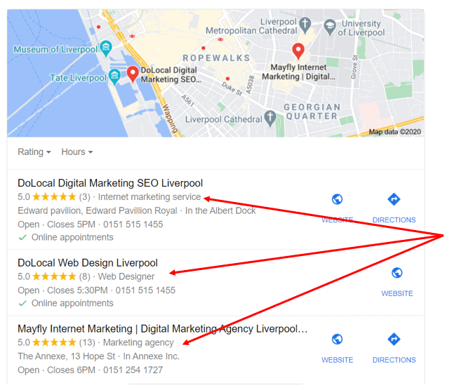 article cover - Google My Business Categories List 2020