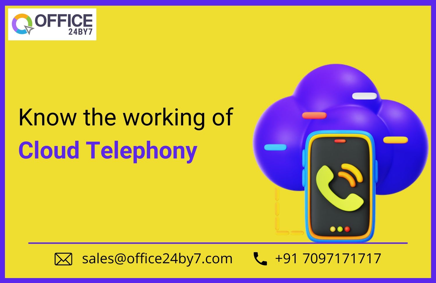 article cover - Know the Working of Cloud Telephony