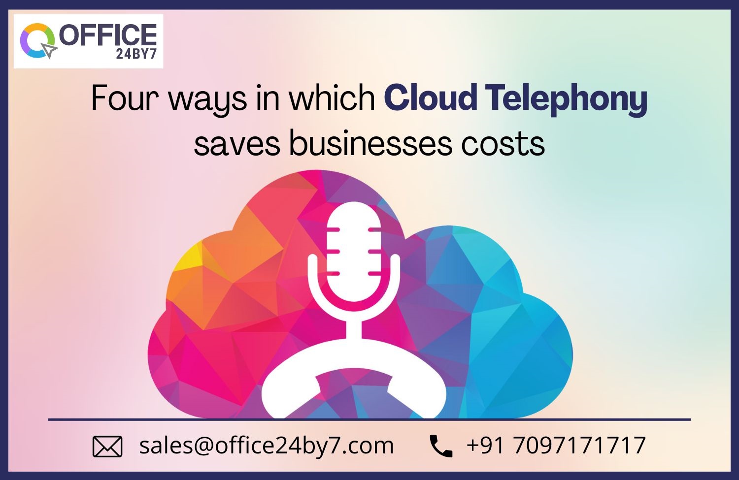 article cover - Four Ways in Which Cloud Telephony Saves Businesses Costs