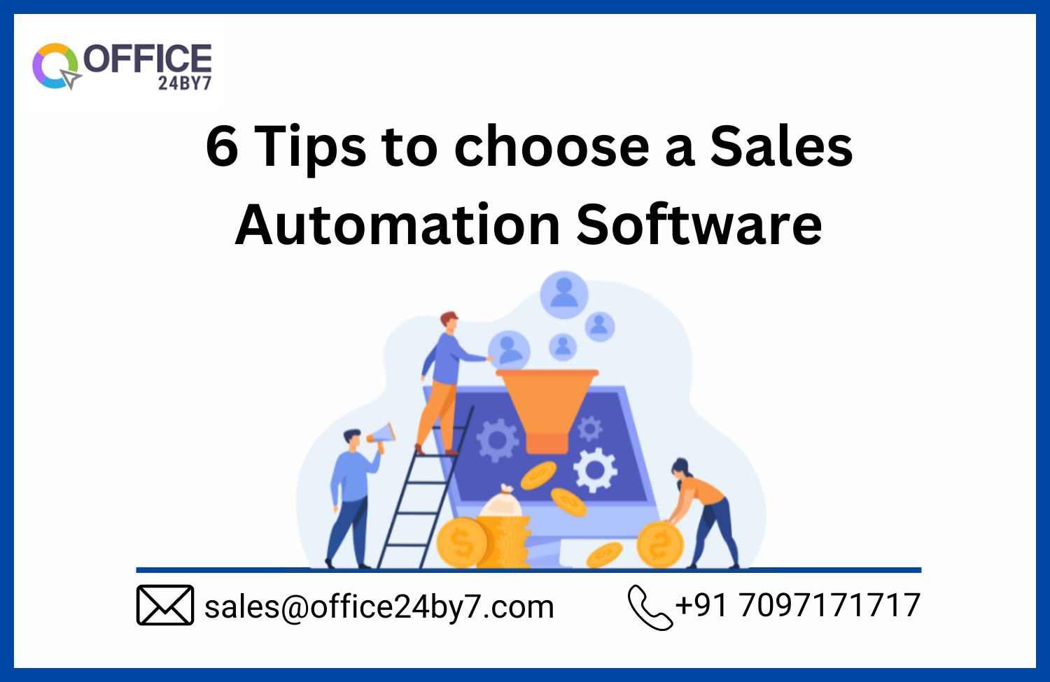 article cover - 6 Tips to choose a sales automation software