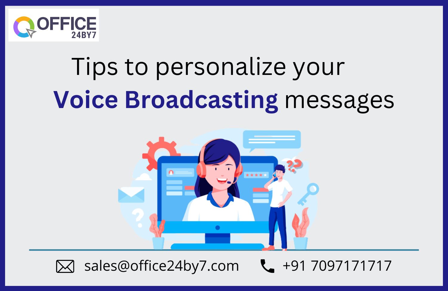 article cover - Tips to personalize your voice broadcasting messages