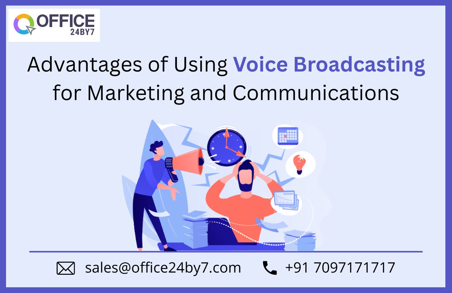 article cover - Advantages of Using Voice Broadcasting for Marketing and...