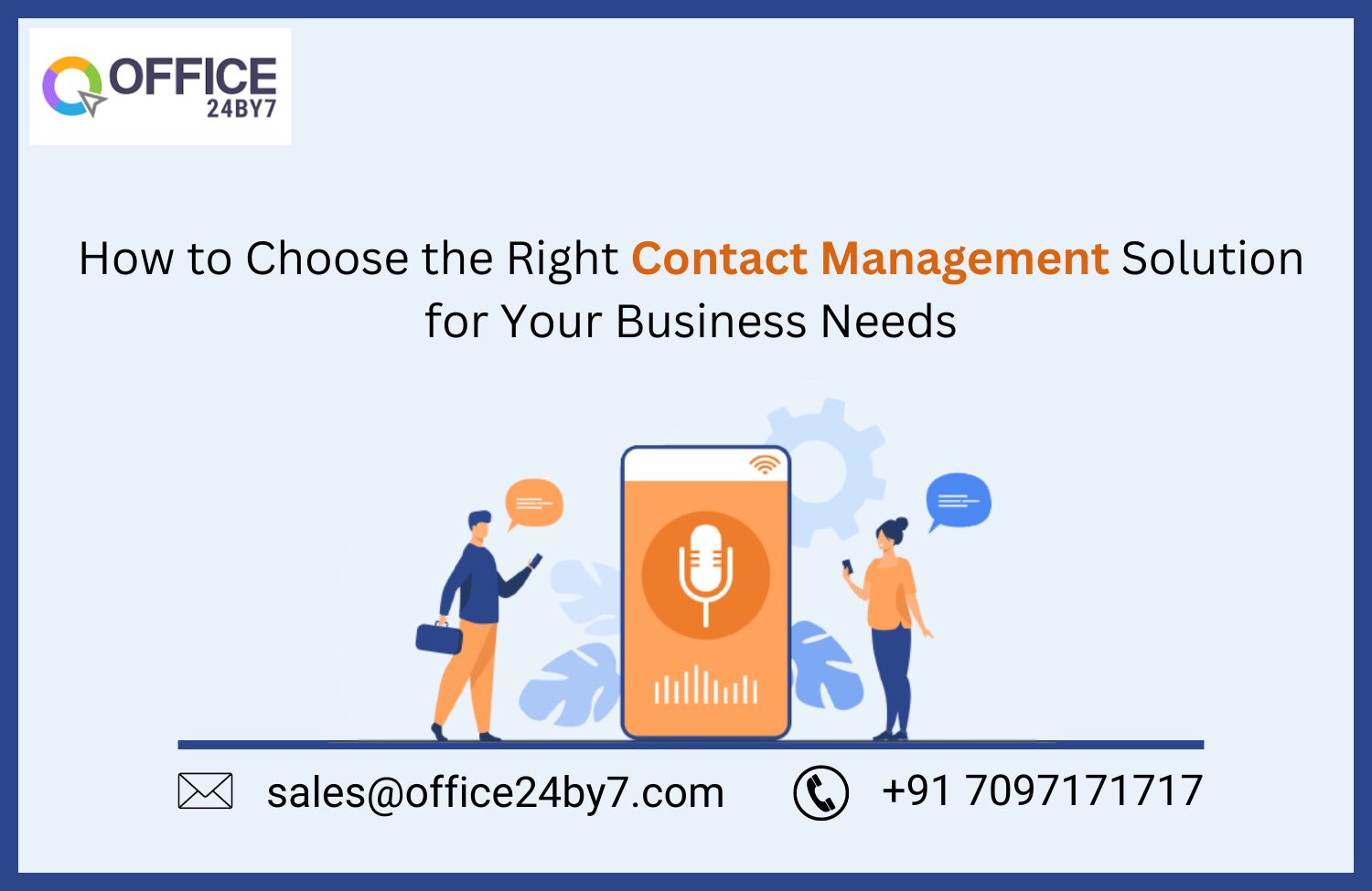 article cover - How to Choose the Right Contact Management Solution for...