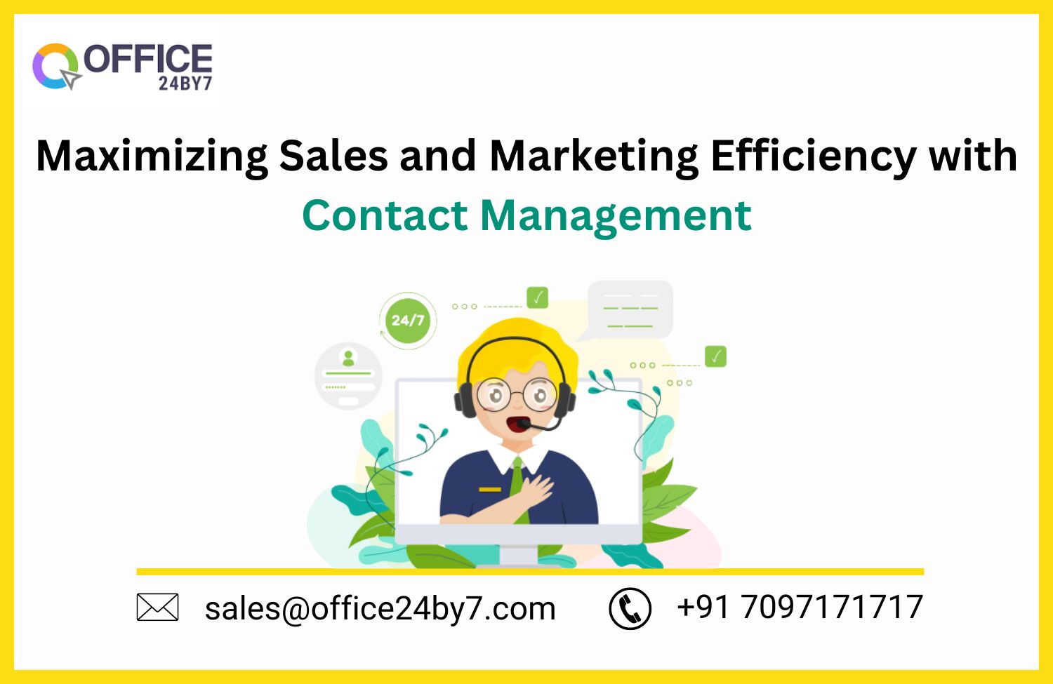 article cover - Maximizing Sales and Marketing Efficiency with Contact...