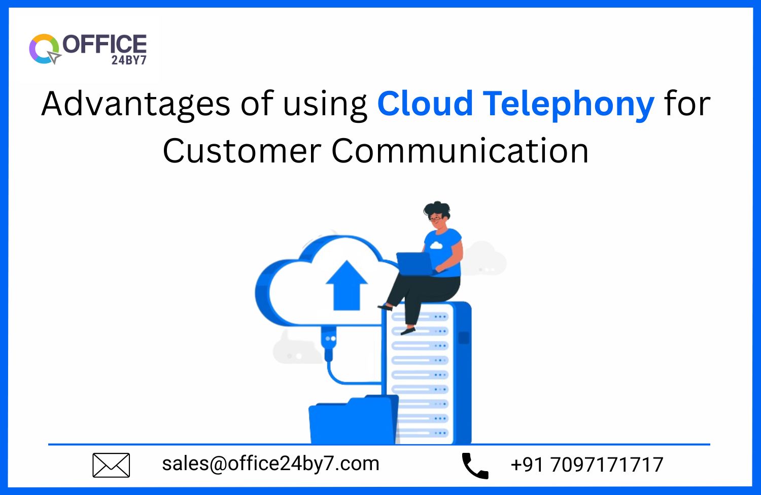 article cover - Advantages of using Cloud Telephony for Customer...
