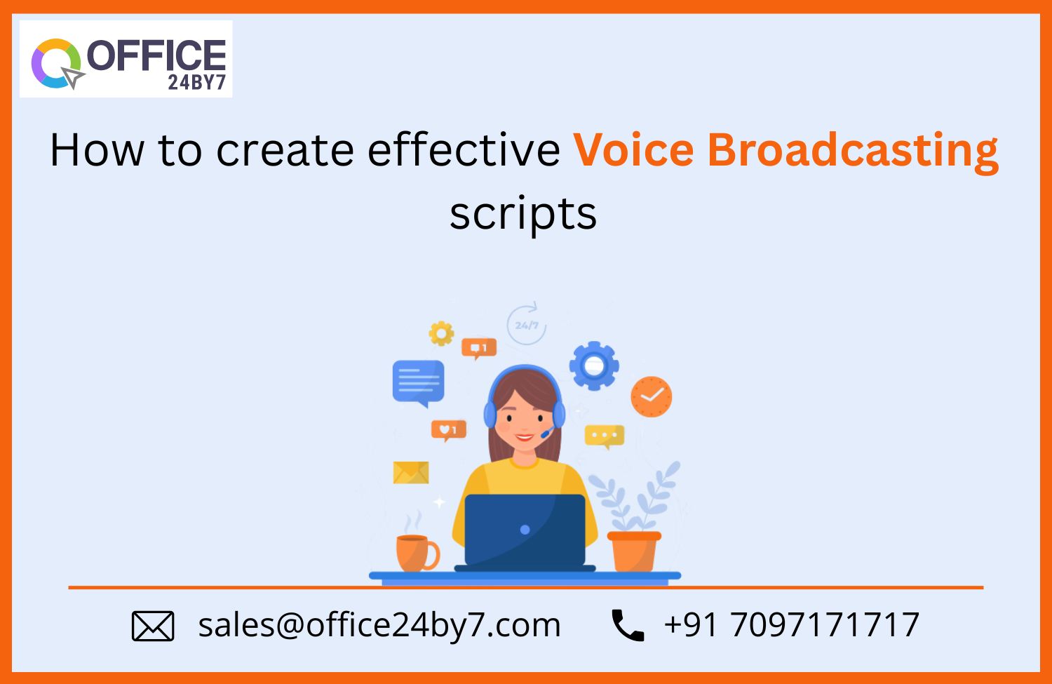 article cover - How to create effective voice broadcasting scripts