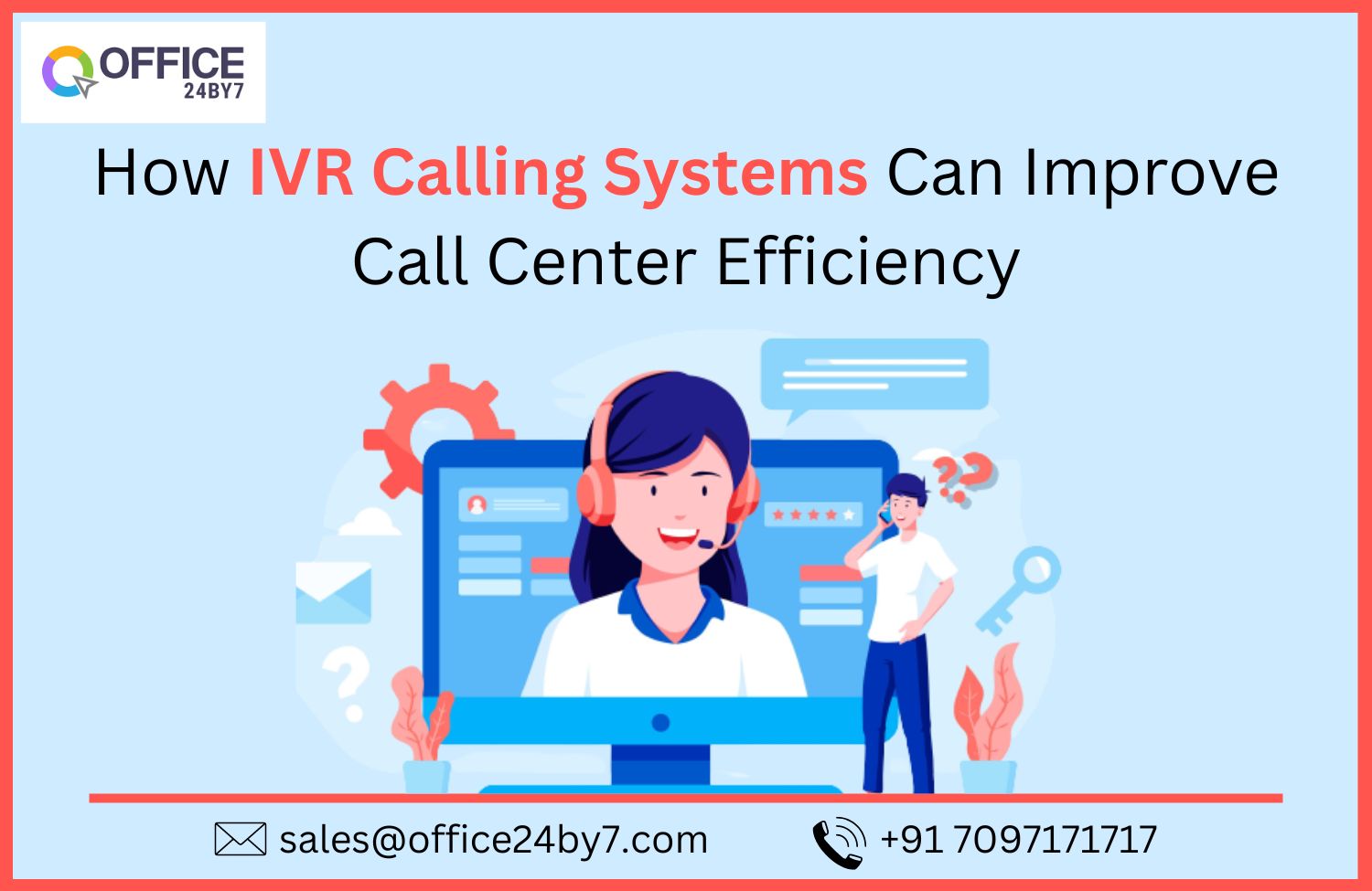 article cover - How IVR Calling Systems Can Improve Call Center Efficiency