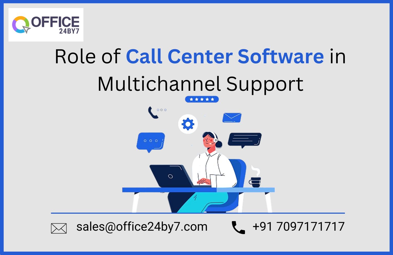 article cover - Role of Call Center Software in Multichannel Support