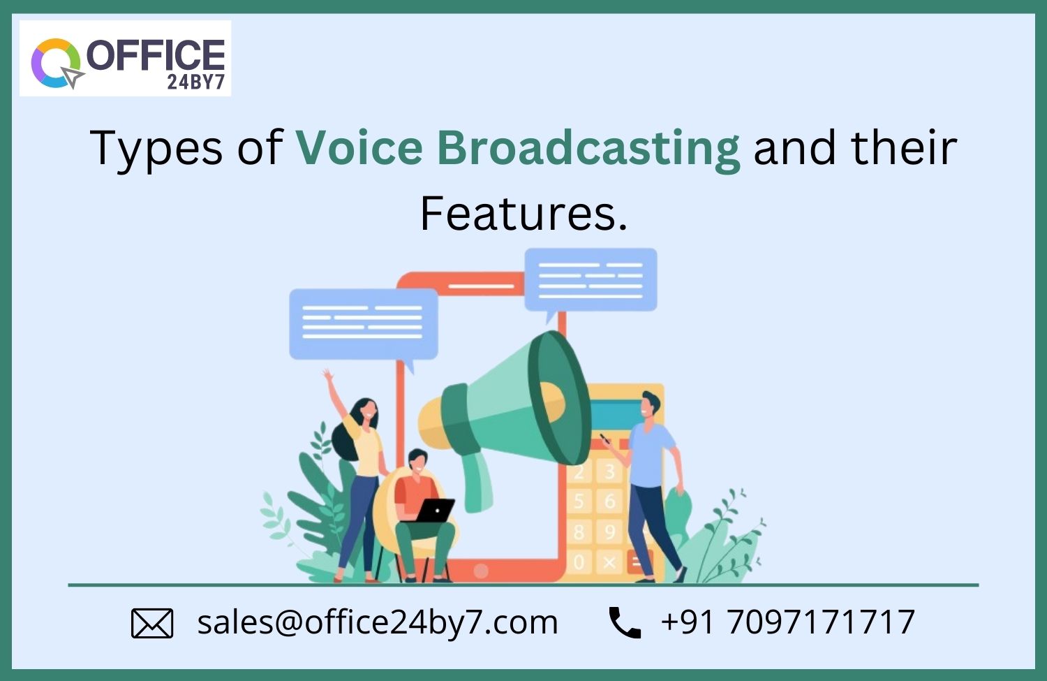 article cover - Types of Voice broadcasting and their Features