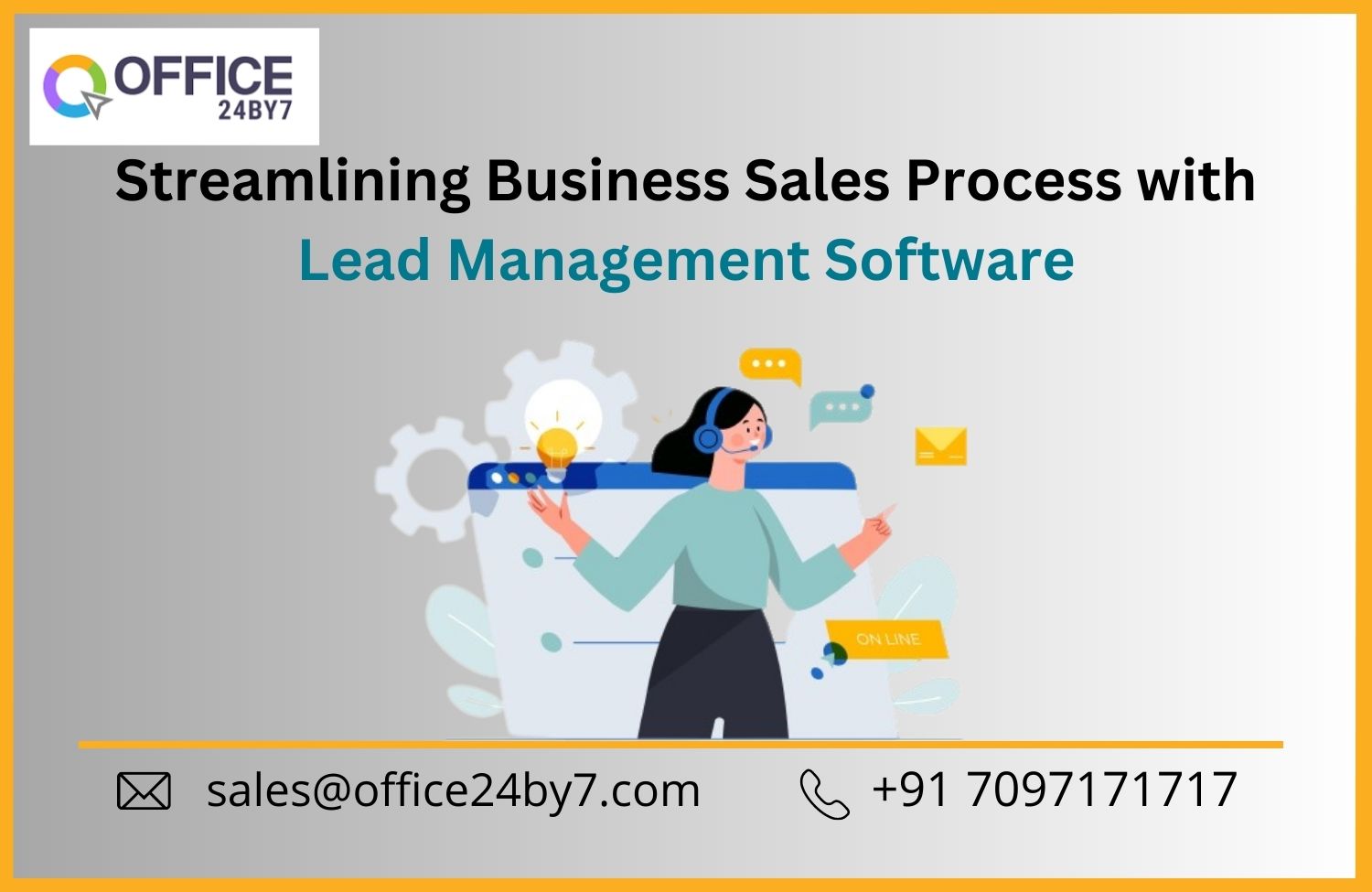 article cover - Streamlining Business Sales Process with Lead Management...