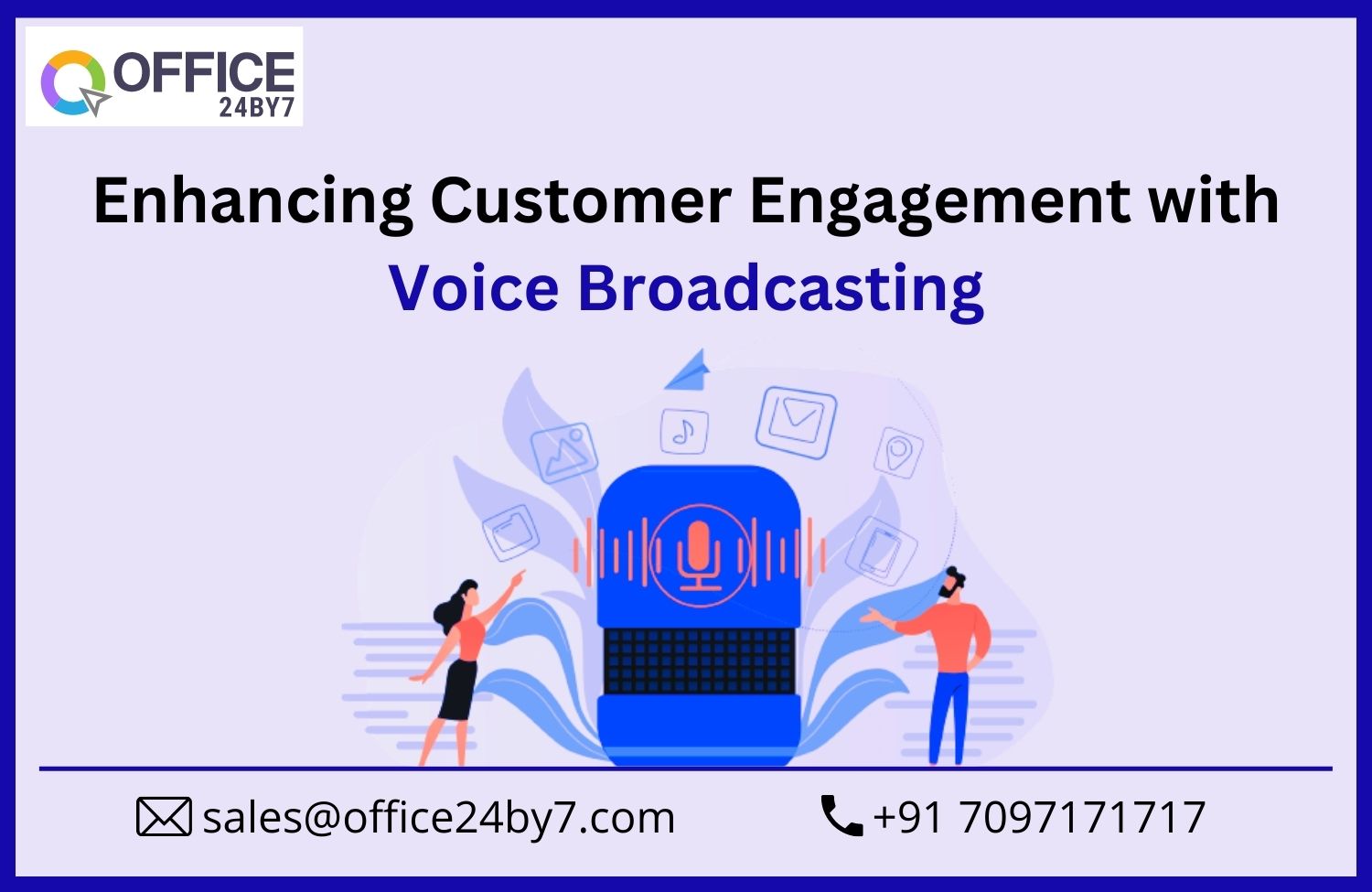 article cover - Enhancing Customer Engagement with Voice Broadcasting