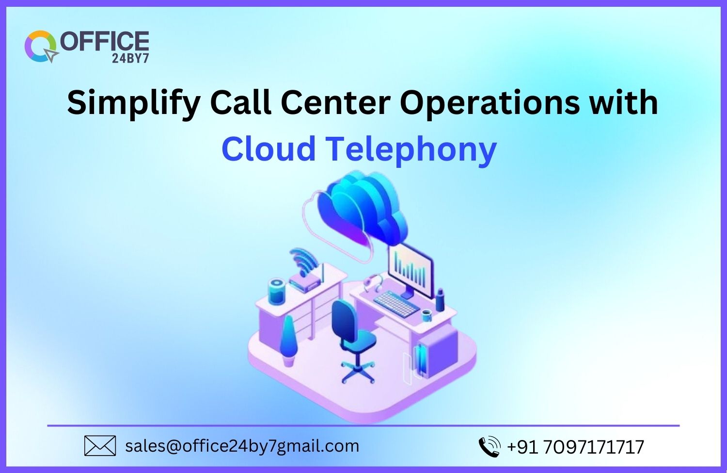 article cover - Simplify Call Center Operations with Cloud Telephony