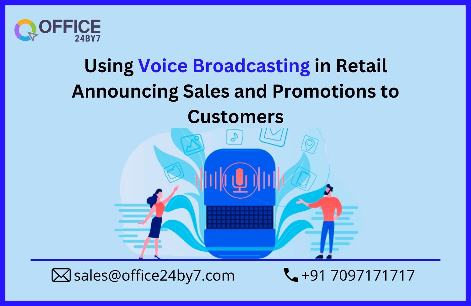 article cover - Using Voice Broadcasting in Retail: Announcing Sales and...