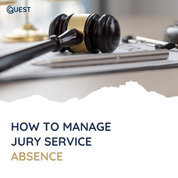 article cover - How to manage jury service absence by Carol Bentley