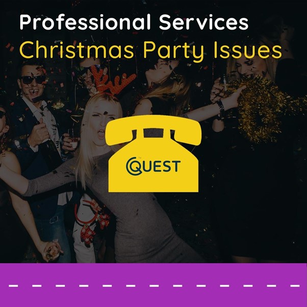article cover - Professional Services Christmas Party Issues - By Sarah...