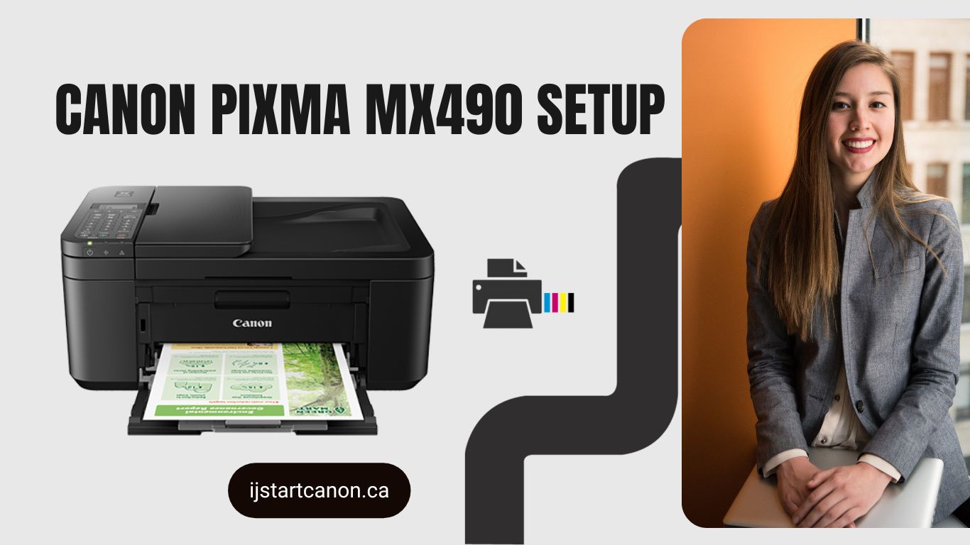 article cover - Setting Up the Canon Pixma MX490: A Comprehensive Guide