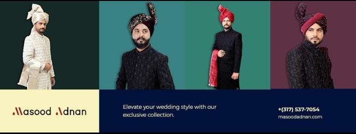 article cover - Sherwani Measurements for Men's Wedding and Turbans For...