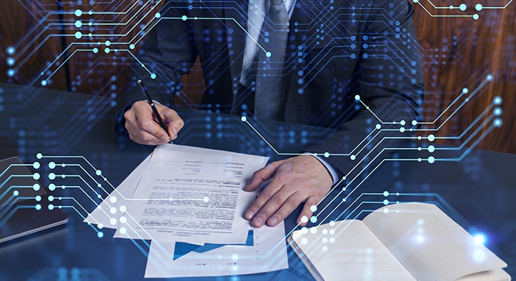 article cover - How AI is Shaping the Future of Smart Contracts in Real...