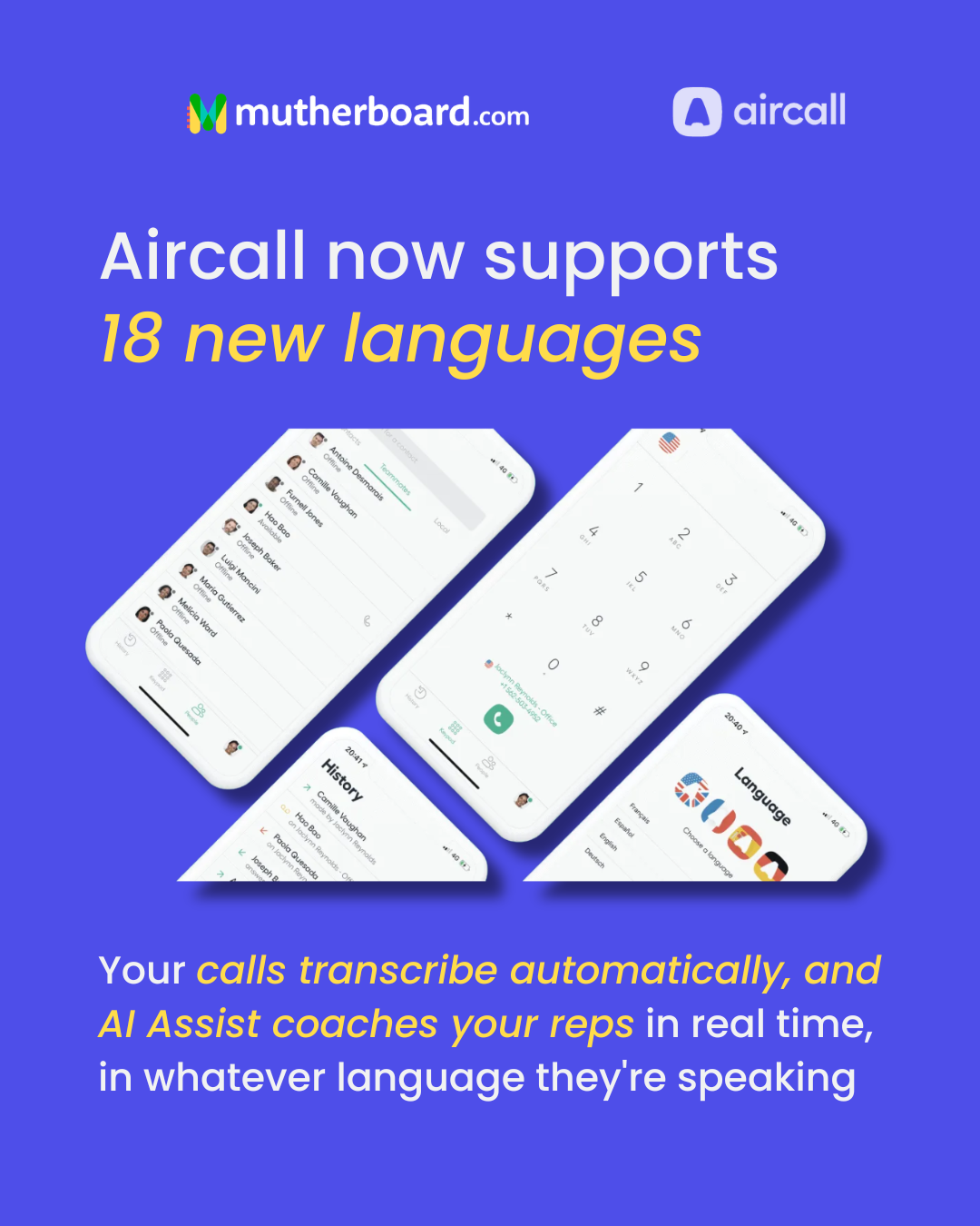 article cover - Breaking Language Barriers Just Got Easier with Aircall