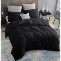 Black Duvet Cover