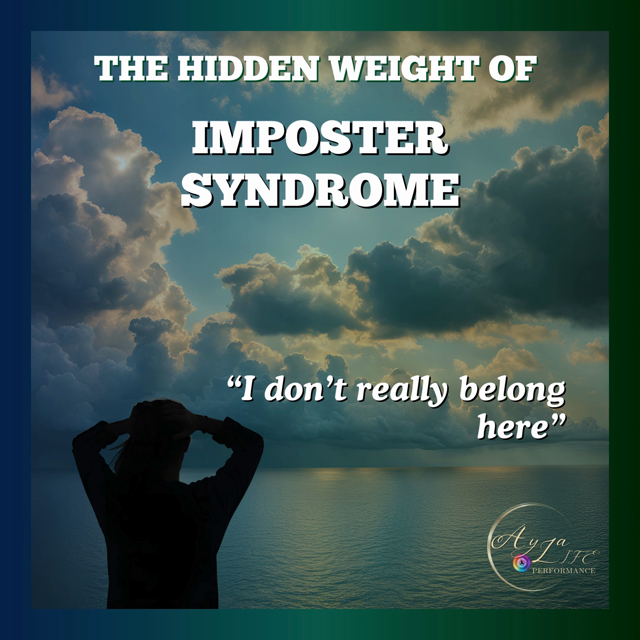 The Hidden Weight of Imposter Syndrome – “I don’t really belong here”